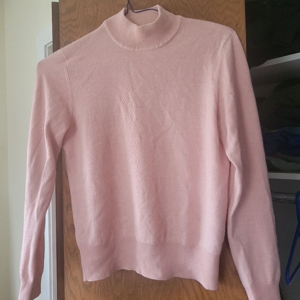 Kasper Pink Turtleneck